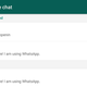You can’t easily transfer WhatsApp chats, though you can email them to yourself. (Image: Screenshot)